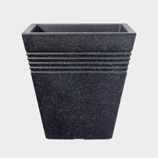 Square Piazza Planter 34cm - Granite