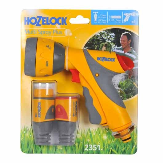 Hozelock Multi Spray Plus Gun & Plus Fittings Set