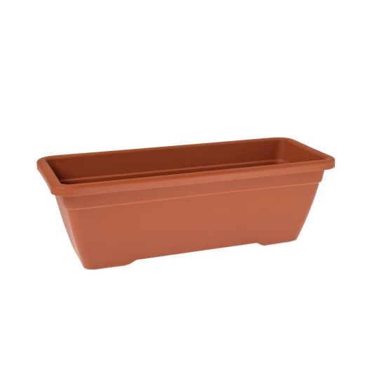 Venezia Balcony Plant Box 60cm Terracotta