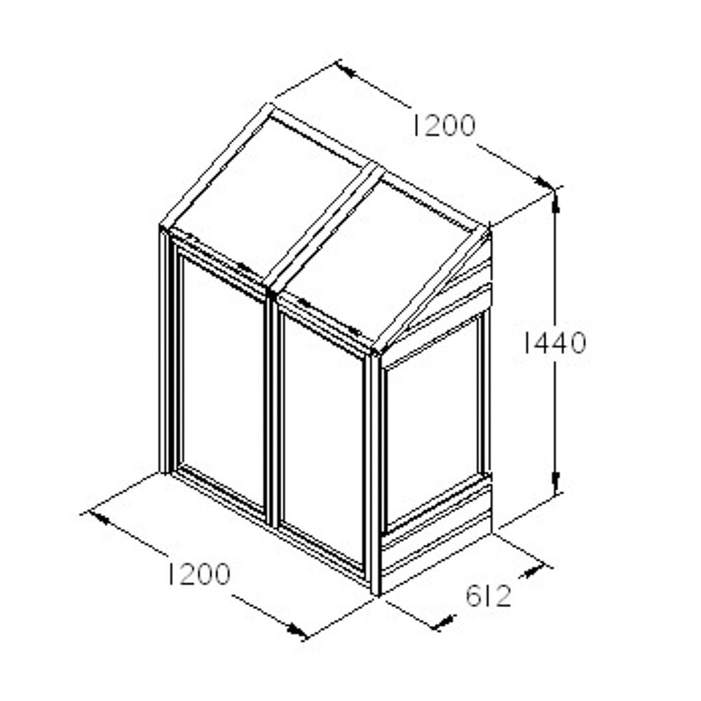 Forest Garden Mini Greenhouse (Home Delivery)