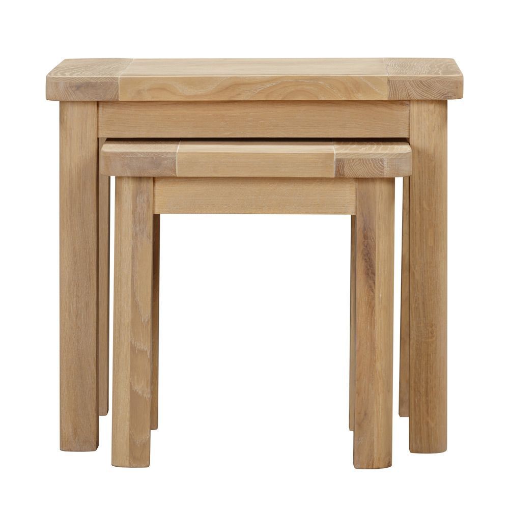 Somerby Oak Nest of Tables