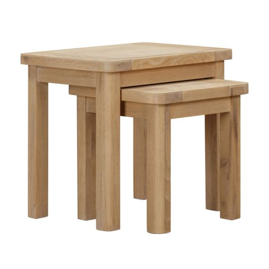 Somerby Oak Nest of Tables