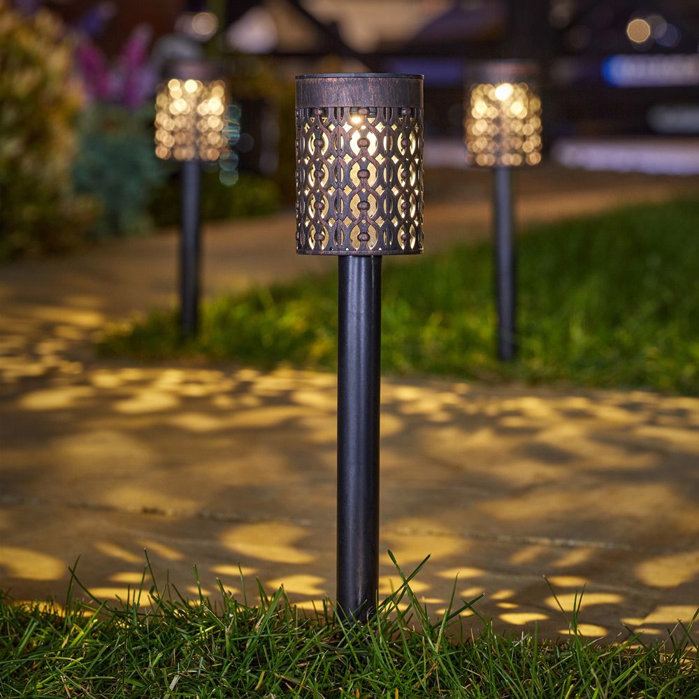 Smart Garden Solar Biba Stake Lights - 8 Pack