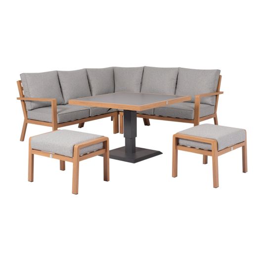 W Garden Living Panama Deluxe Casual Corner Set