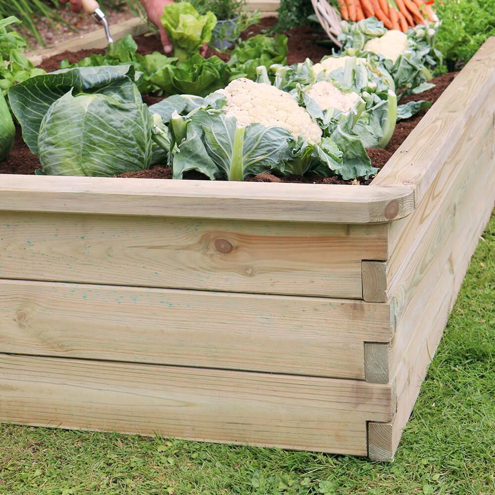 Zest Sleeper Raised Bed 180 x 90 x 30cm