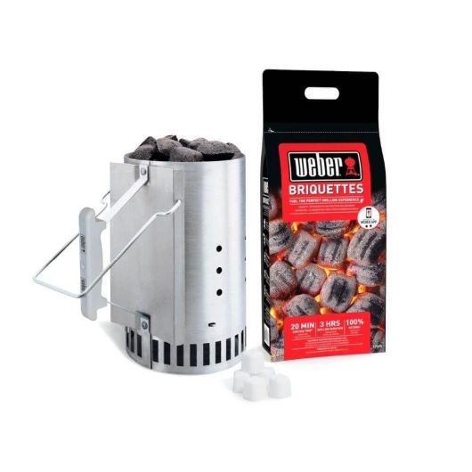 Weber Rapidfire Chimney Starter Set