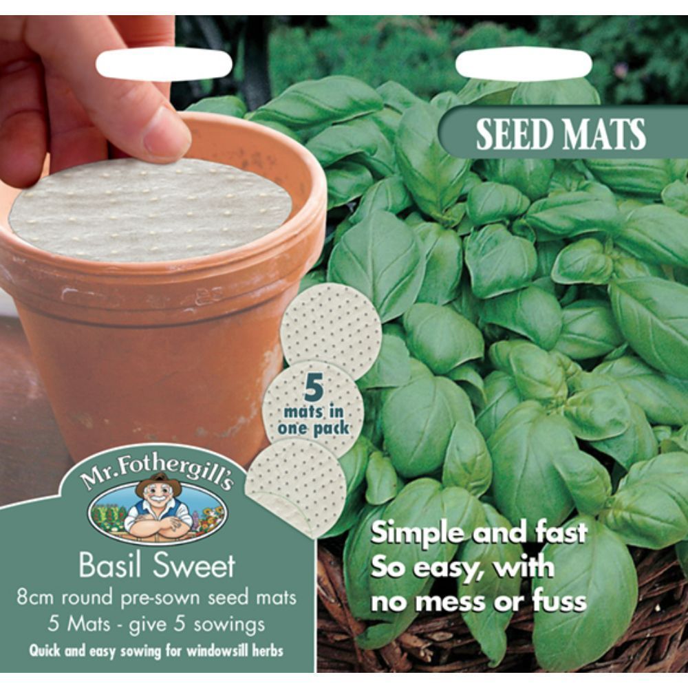 Mr Fothergill's Mat Basil Sweet