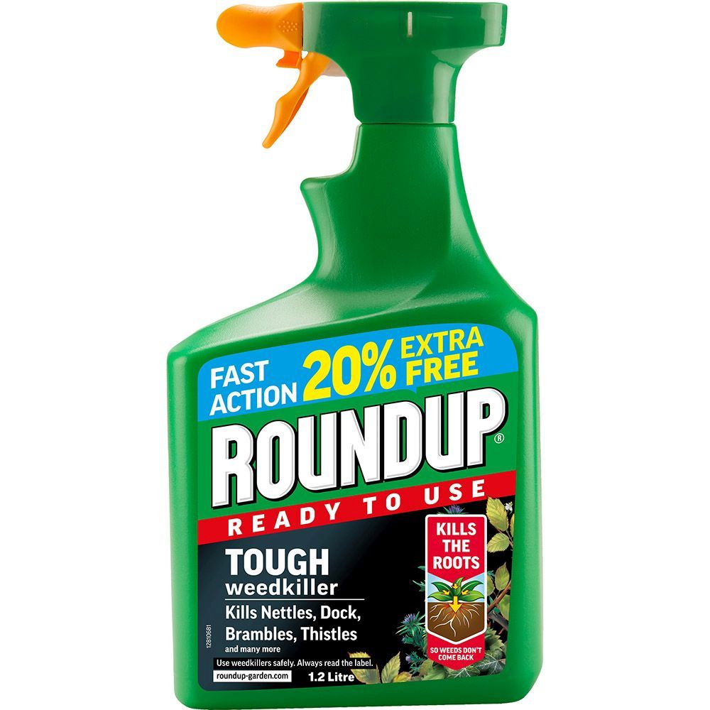 Roundup® Tough Ready To Use Weedkiller 1.2 Litre