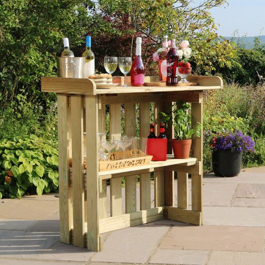 Zest Folding Garden Bar/Potting Table