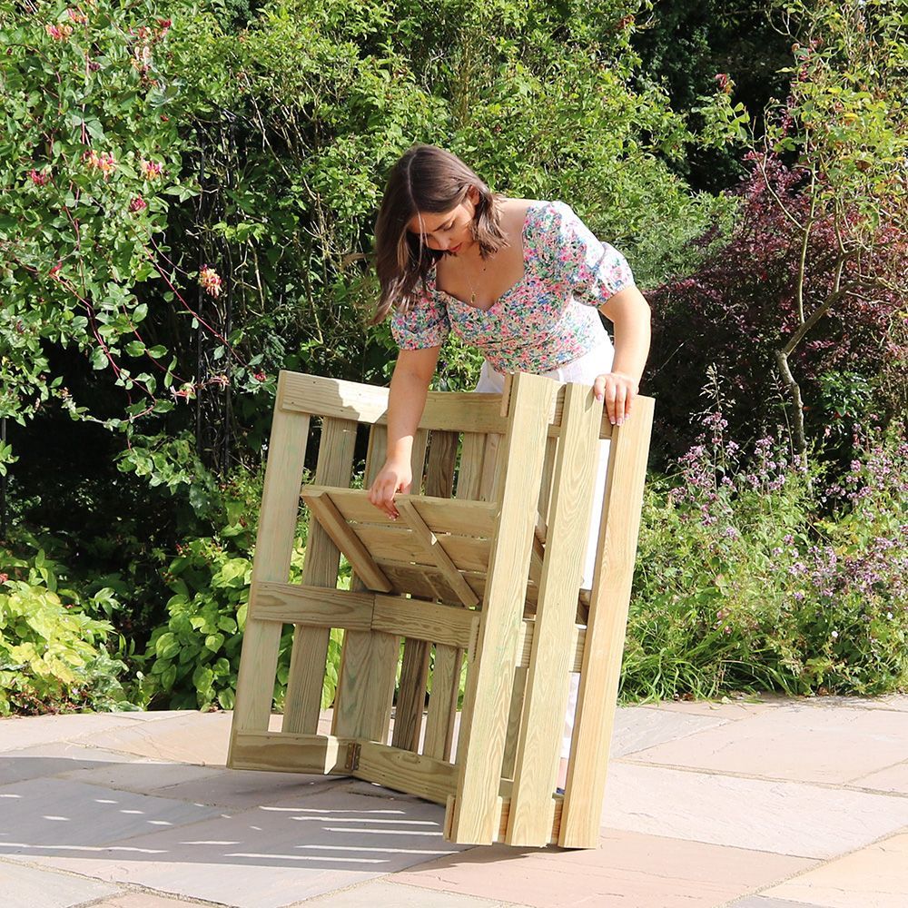 Zest Folding Garden Bar/Potting Table