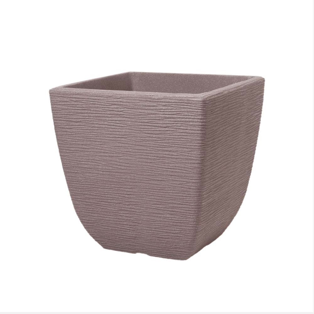 Cotswold Square Planter Dark Brown 32cm