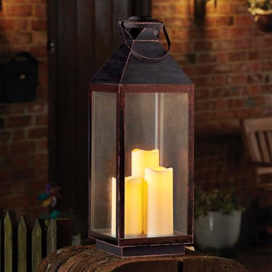 61cm Bronze/Copper Oslo Lantern