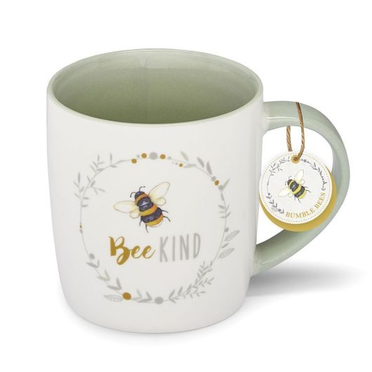 Cooksmart Bumble Bees, Bee Kind Barrel Mug