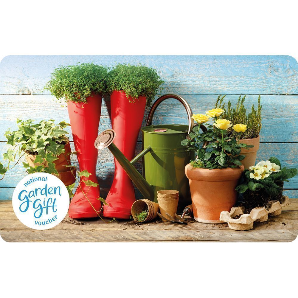 National Garden Red Wellies Gift Card £5