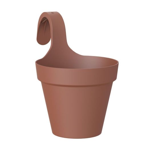 Capri Balcony Single Pot 20cm Light Terracotta