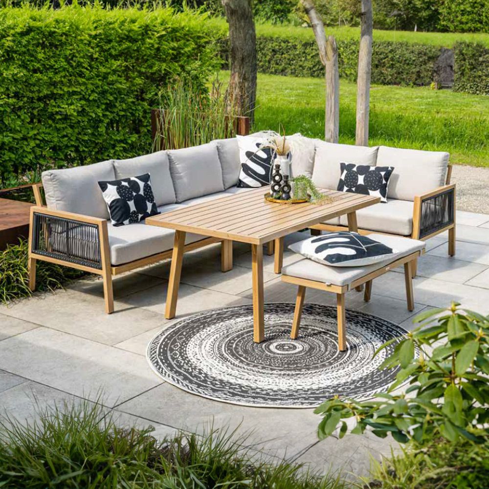 Garden Impressions Decala Lounge Corner Dining Set