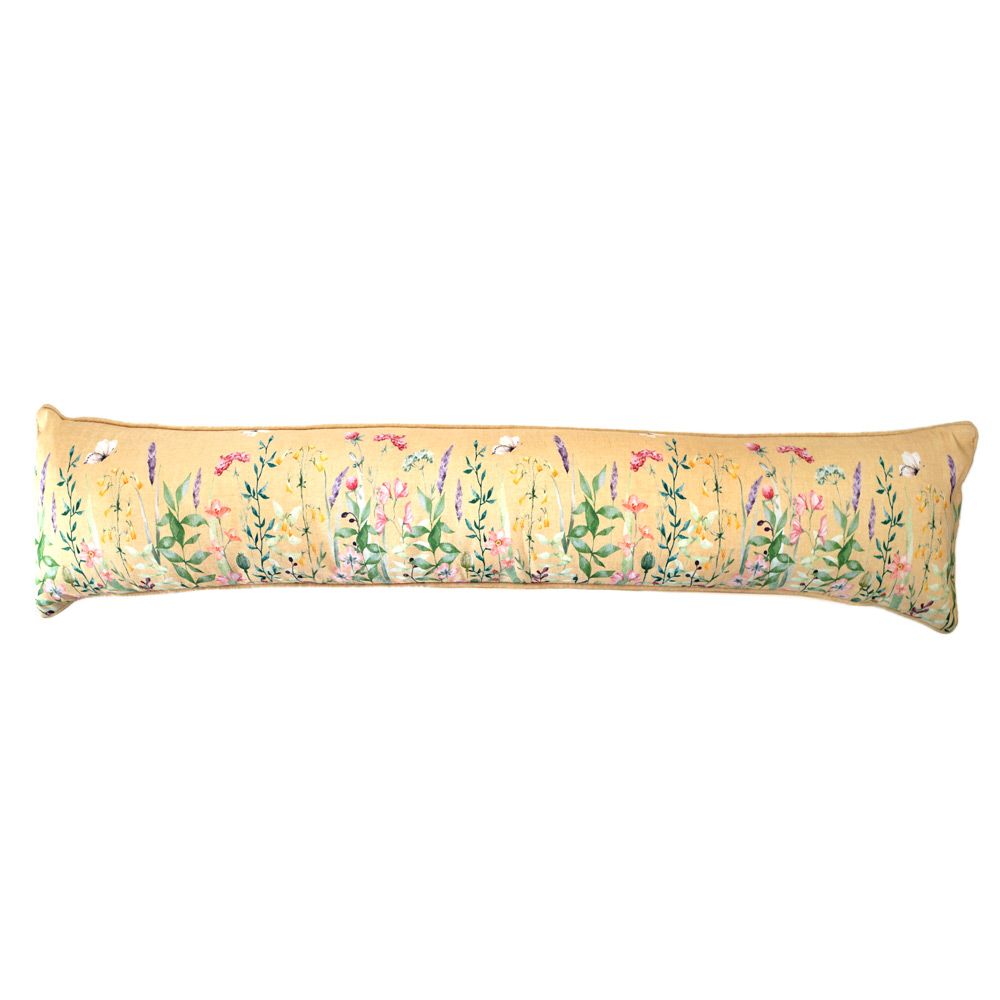 Spring Blooms Draught Excluder - Ochre