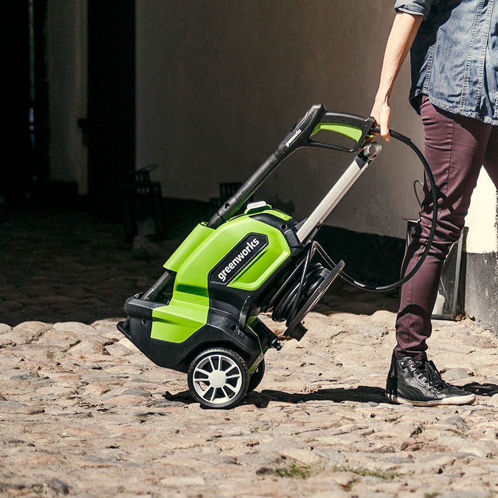 Greenworks G40 Pressure Washer with Patio Head & Brush 