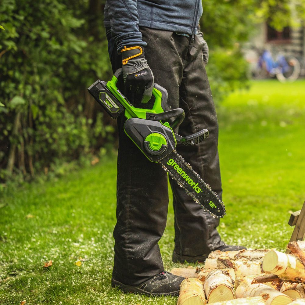 Greenworks 24V 30cm Cordless Brushless Chainsaw (Tool Only)