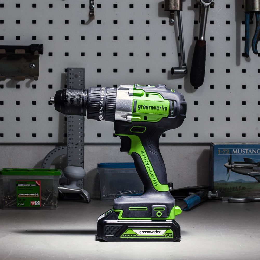 Greenworks 24V 35Nm Brushless Drill Driver (Tool Only) 