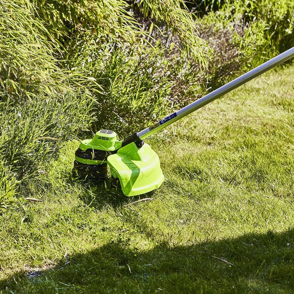 Greenworks 48V 33cm Line Trimmer & 2x 2Ah Batteries