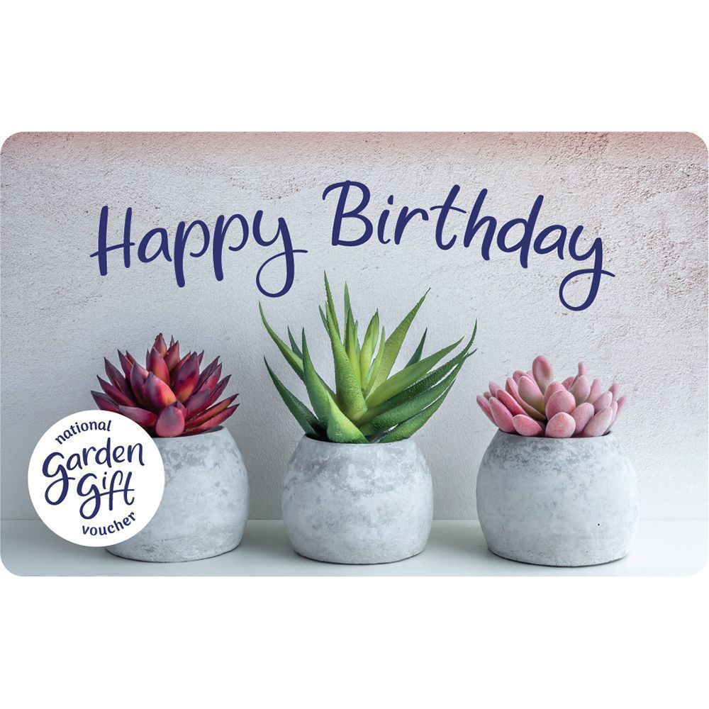 National Garden Happy Birthday Gift Card £5