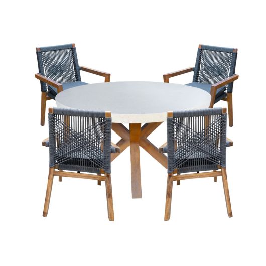 Fern Living Keswick 4 Seat Dining Set