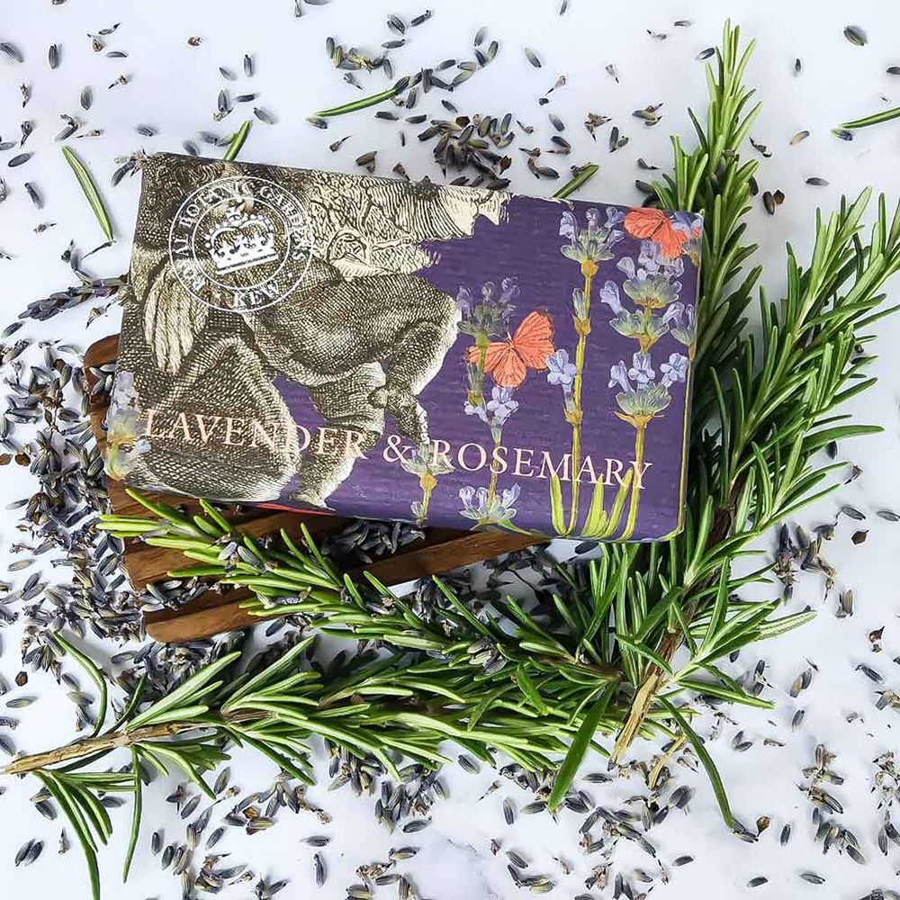 The English Soap Company - Lavender and Rosemary Shea Butter Soap