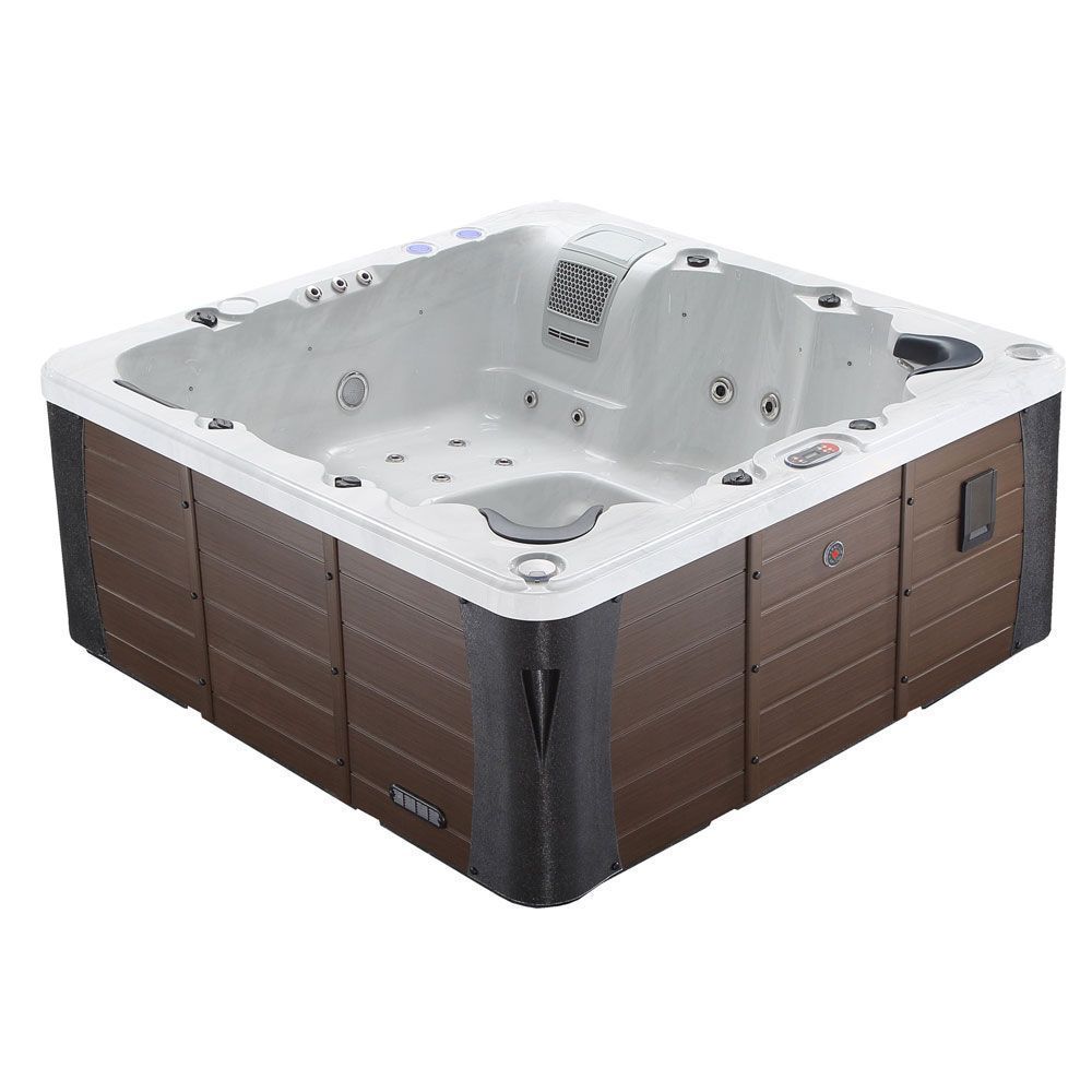 Erie 6-Person Canadian Spa Hot Tub with LED lights & bluetooth