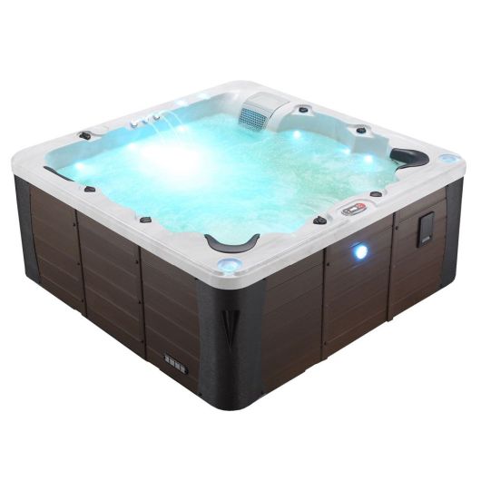 Erie 6-Person Canadian Spa Hot Tub with LED lights & bluetooth