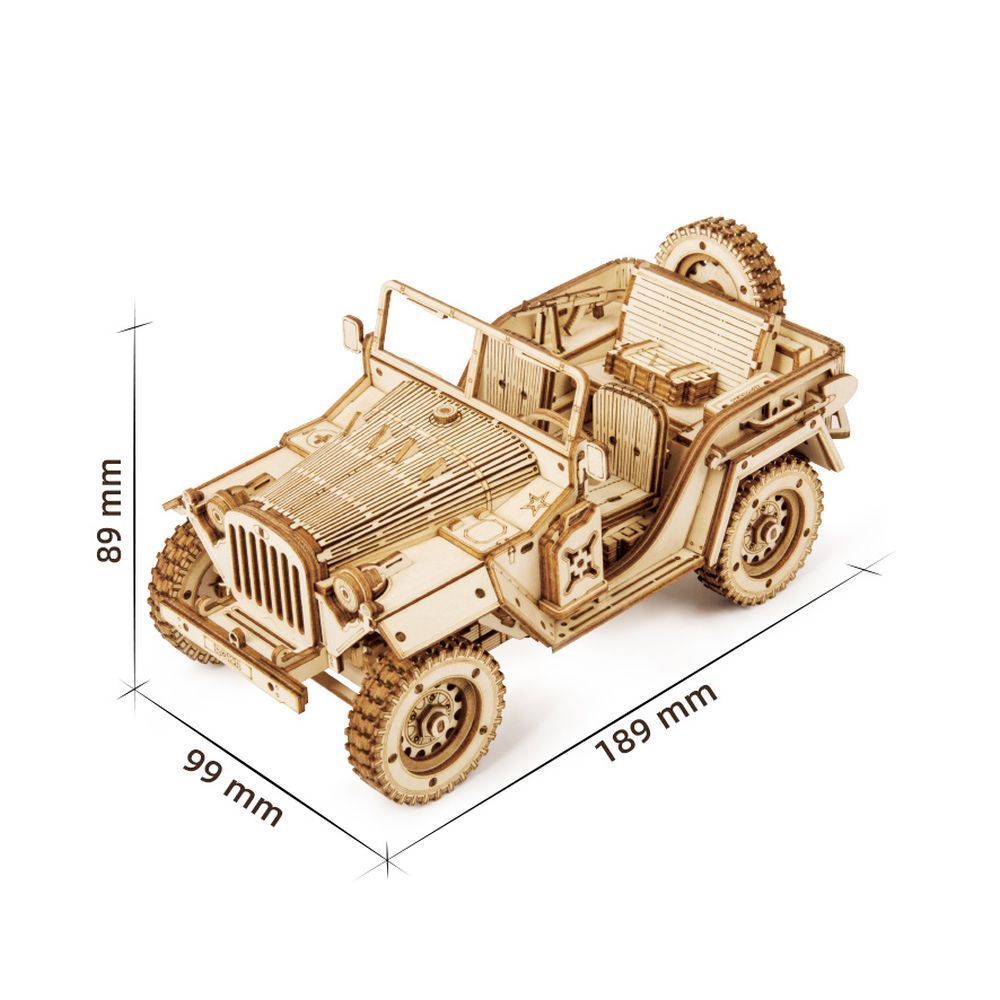 Robotime DIY Model Army Field Truck