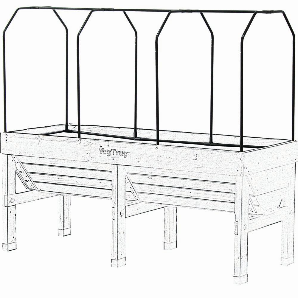 VegTrug Medium Greenhouse Frame & Multi Cover Set