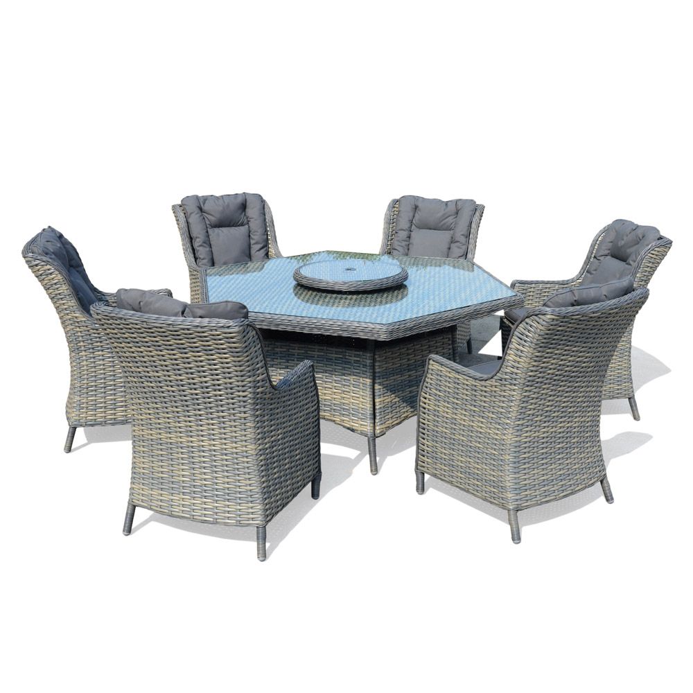 Firmans Miami Hexagonal Dining Set