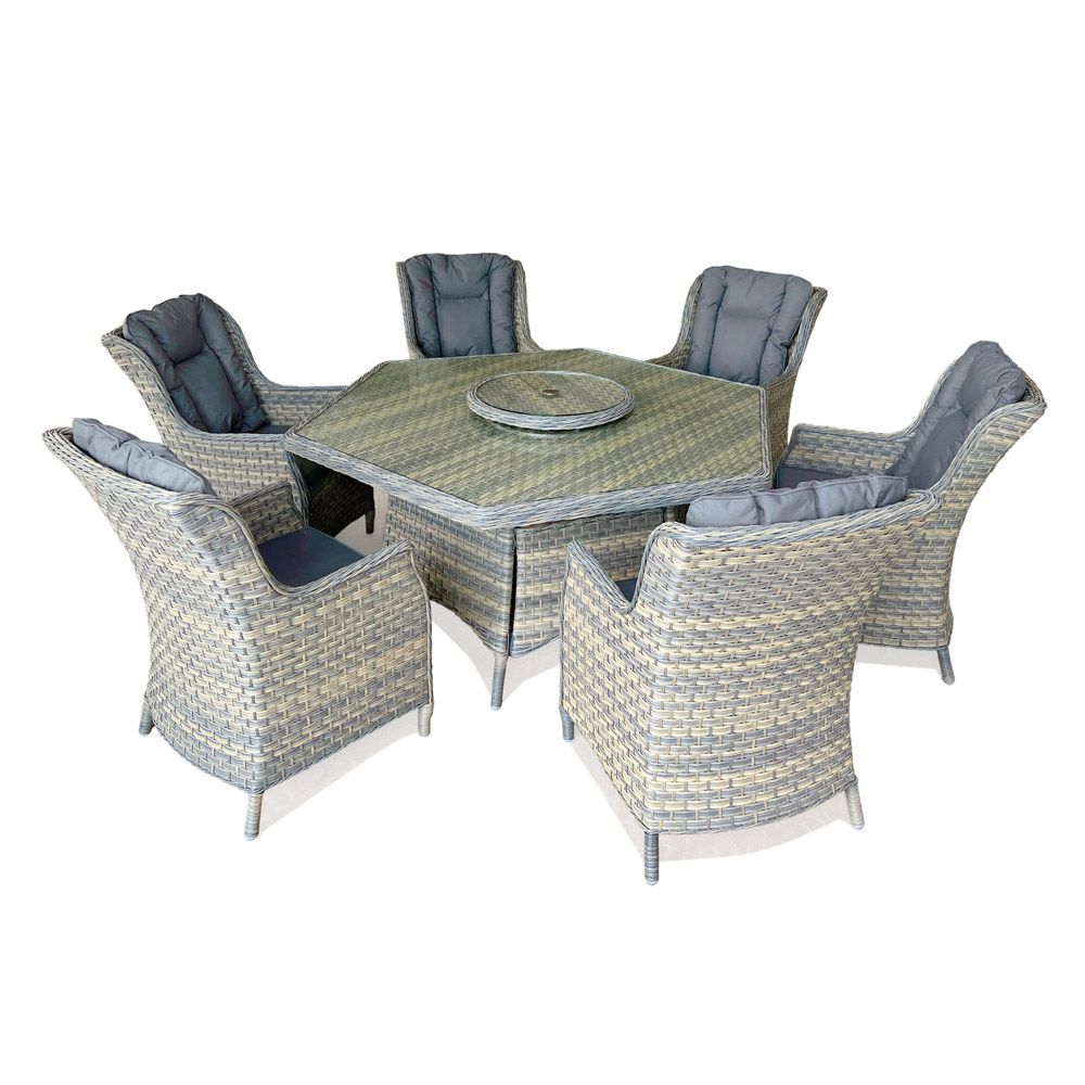 Firmans Miami Hexagonal Dining Set