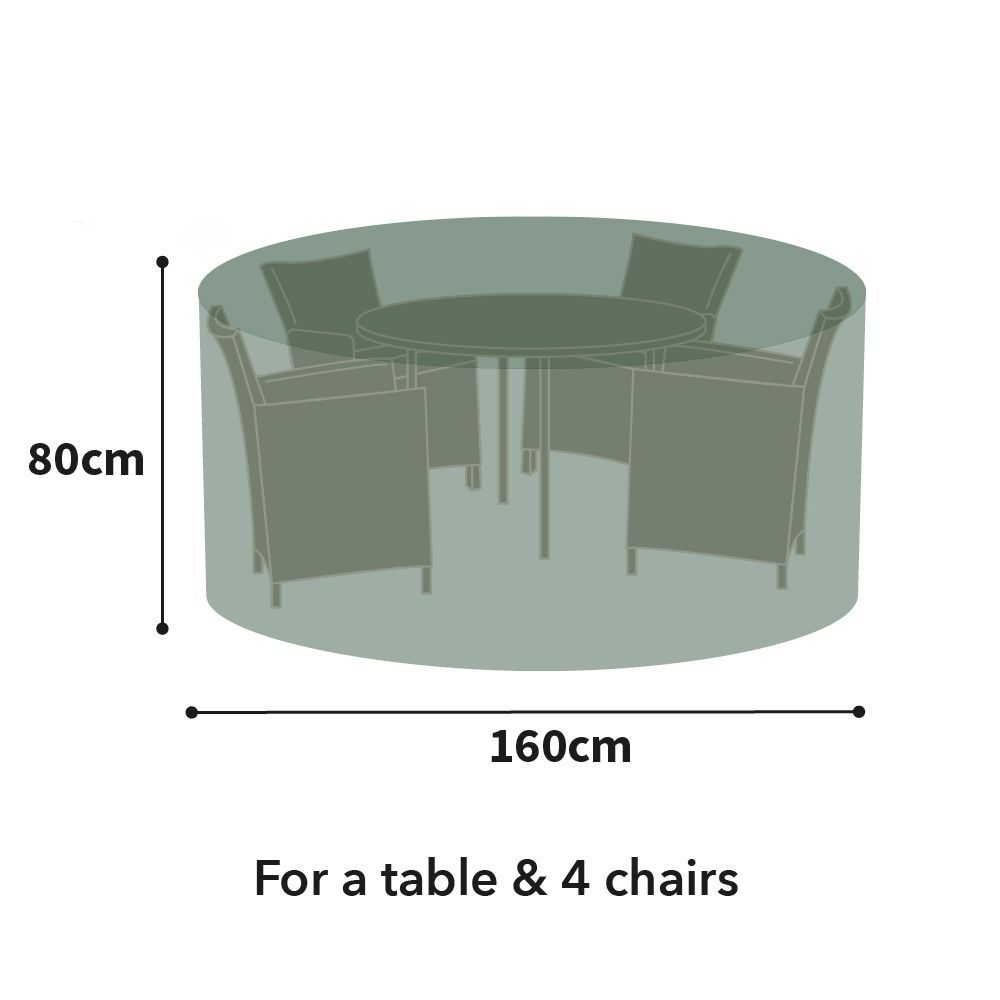 Bosmere Protector Circular Patio Cover - 4 Seat