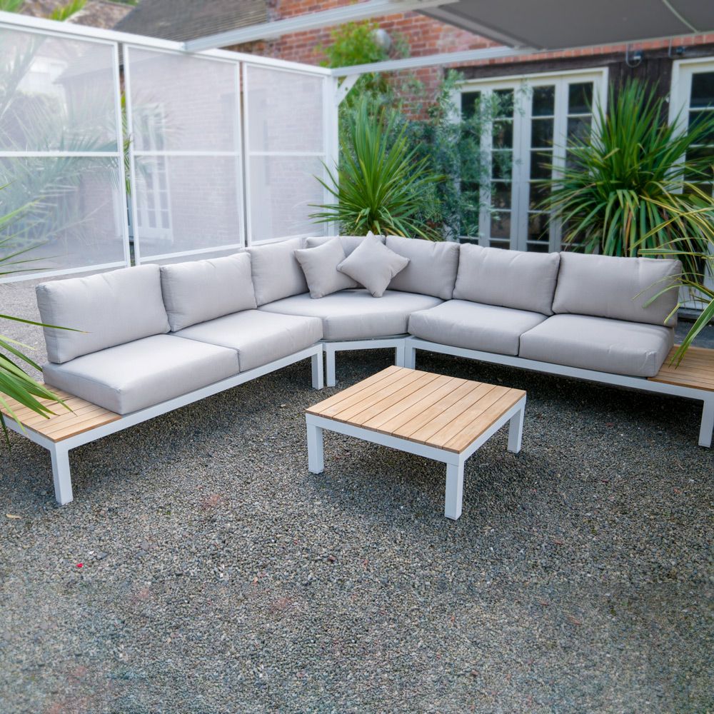 Kettler White Elba Low Lounge Set