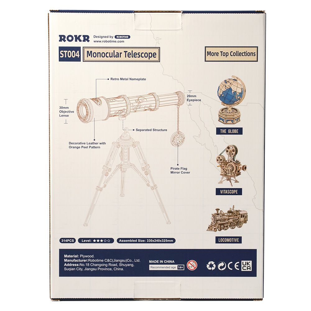 Robotime DIY Model Monocular Telescope