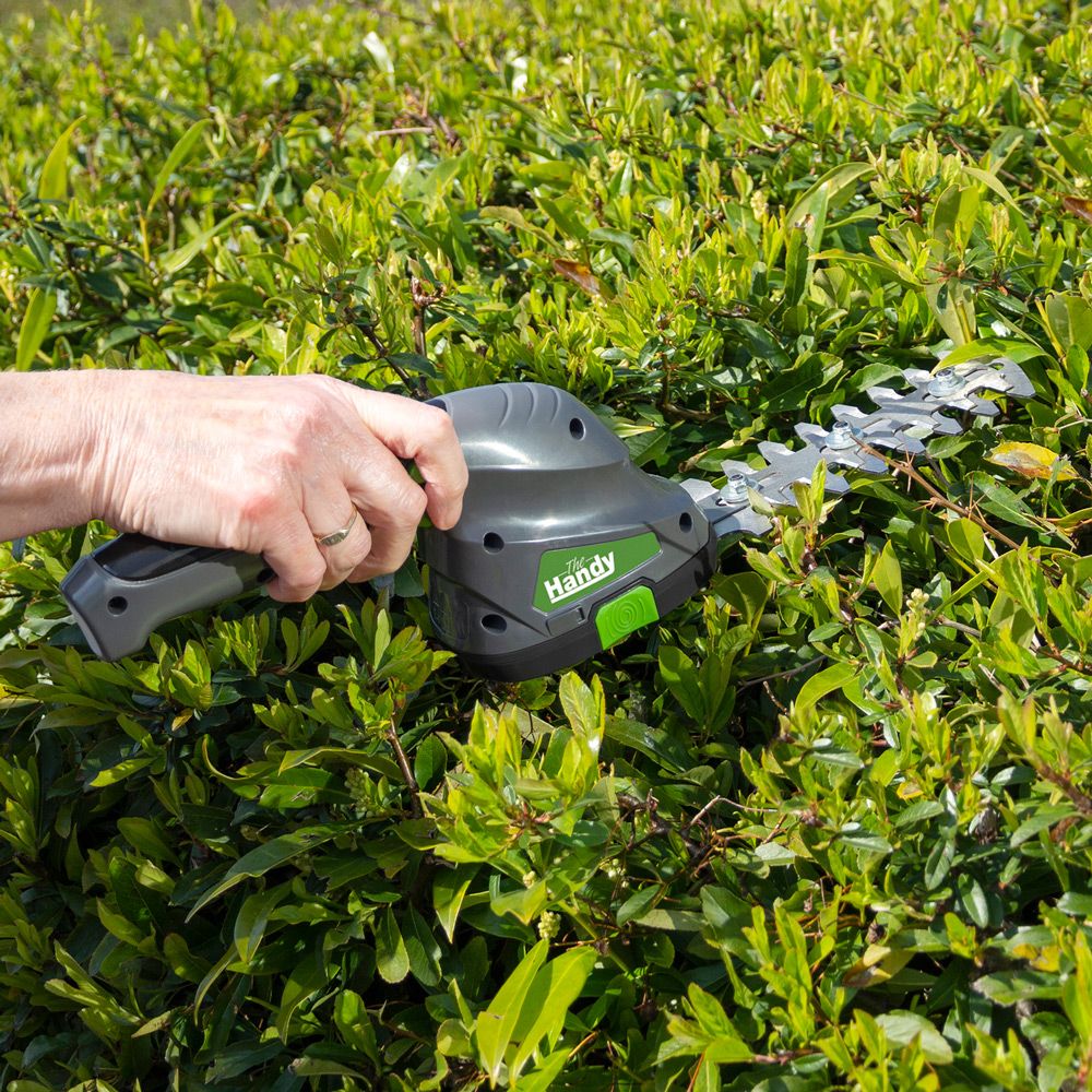 The Handy 3.6V Lithium-Ion Cordless Shrub Shear & Grass Blades 