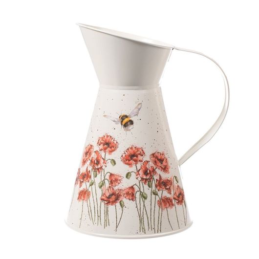 Wrendale Designs Poppies and Bee Flower Jug