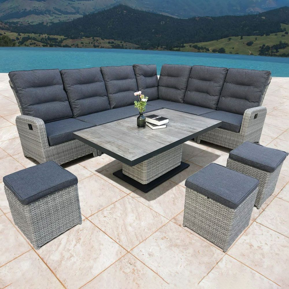 Innovators Tulla Reclining Lounge Dining Set