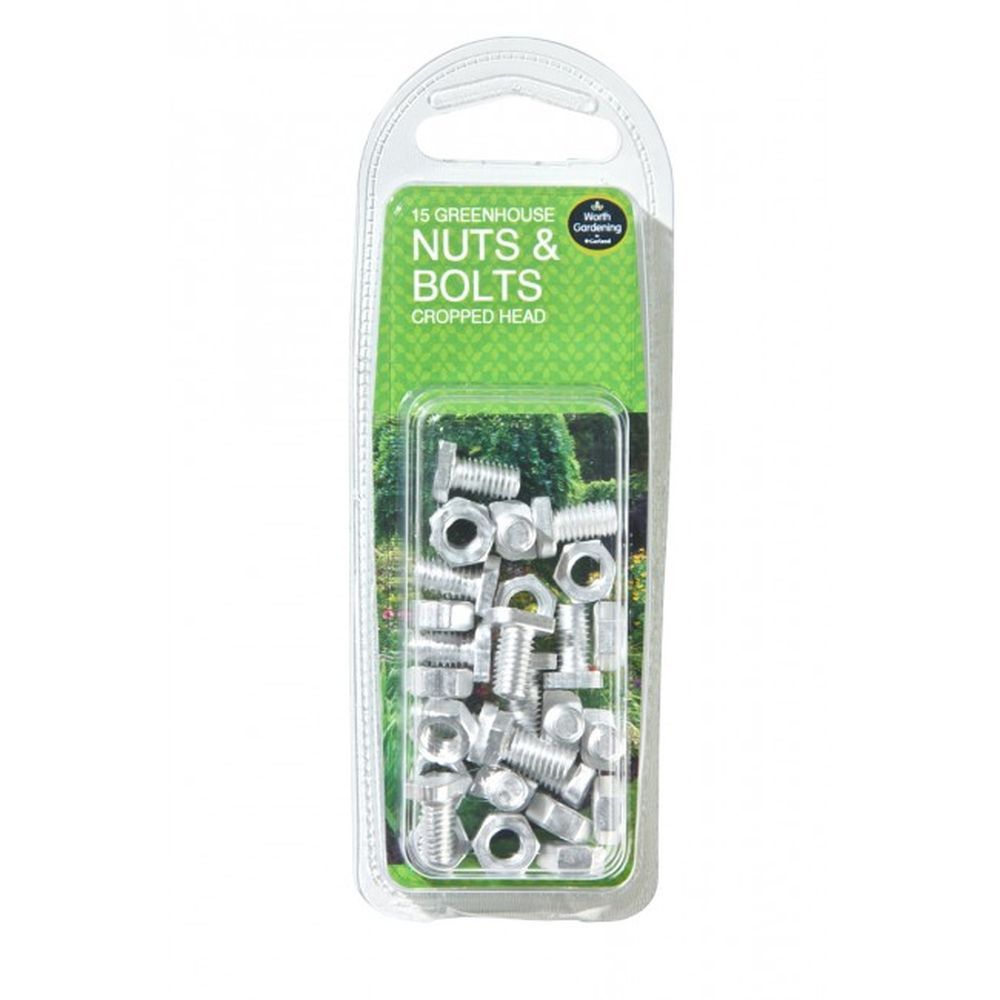 Garland Greenhouse Nuts & Bolts Cropped Head - 15 Pack