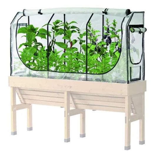 Medium WallHugger Greenhouse Frame & Multi Cover Set