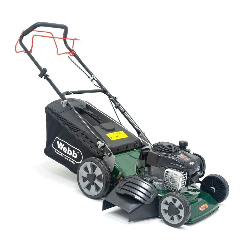 Webb Supreme 46cm Self Propelled Petrol Rotary Lawnmower